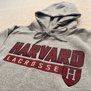 harvard lacrosse hoodie